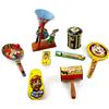 Image 1 : Collection of 8 tin toys