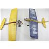 Image 1 : Collection of 2 vintage airplanes both with