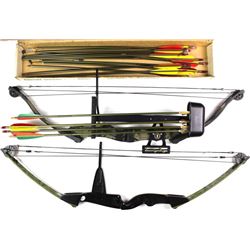 Collection of 3 includes 2 compound bows, one