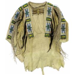 Contemporary Plains Indian war shirt