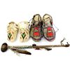 Image 1 : Collection of 3 includes vintage beaded mens