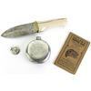 Image 1 : Collection of 4 includes bone handled dag