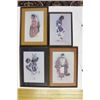 Image 1 : Collection of 4 limited edition prints by