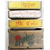 Image 1 : Collection of 4 antique crates.