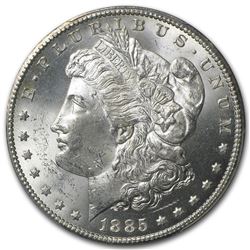 1885-CC Morgan Dollar MS-63 NGC Certified! The lowest mintage CC