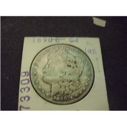 1890-O SILVER MORGAN DOLLAR