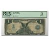 1899 $1.00 Silver Certificate Black Eagle Fine 12 App PCGS