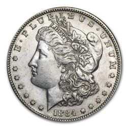 1884-S Morgan Dollar AU-55