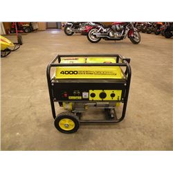 Champion 4000 watt portable generator  very low hours