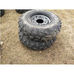 (2) 26" tires on rims