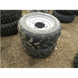 (2) 22" tires on rims