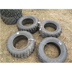 (4) 23" tires