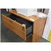 Image 2 : HARVEST CHERRY 2 DRAWER LATERAL FILE CABINET