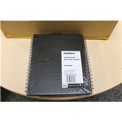 PALLET OF APPROX 960 BLACK HIGHMARK COIL NOTEBOOKS 9 1/4 X 7 1/4 IN