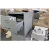 Image 2 : GRAY LEGAL SIZE 4 DRAWER VERTICAL FILE CABINET