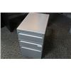 Image 2 : GRAY 3 DRAWER PEDESTAL