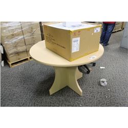 LIGHT MAPLE 42  CONFERENCE TABLE