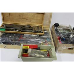 4 BOXES OF PRECISION TOOLS