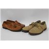 Image 1 : TWO PAIRS OF MEN'S SIZE 10 SHOES