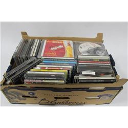 BOX OF ASSORTED CD'S