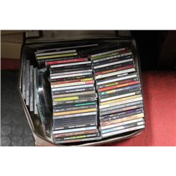 BROWN BOX ASSORTED CD's