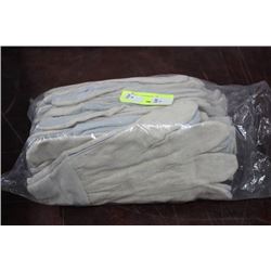 PK OF 12 NEW WORKGLOVES