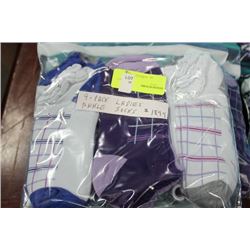 9PK OF LADIES ANKLE SOCKS