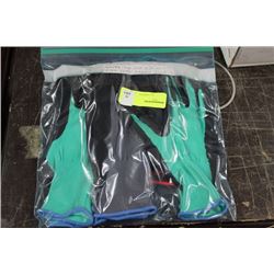 PK OF FOAM LATEX GARDEN GLOVES AS THEY COME