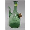 Image 1 : BLOWN GLASS WHISKEY JUG WITH ICE COMPARTMENT