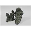 Image 1 : WOLF ORIGINAL HANDMADE SOAPSTONE SCULPTURES