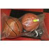 Image 1 : BAG OF SPORTS BALLS, BASKETBALLS AND FOOTBALL