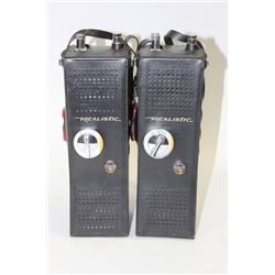 VINTAGE 'REALISTIC' WALKIE TALKIES