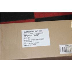 BOX OF 6 1200ML PURELL HAND SANITIZER DISPENSERS