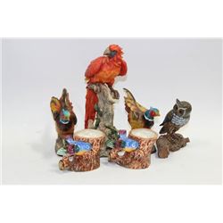 FLAT OF VINTAGE BIRDS