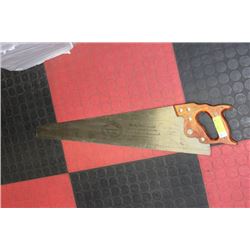 WOOD HANDLE HAND SAW