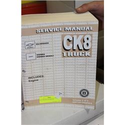 2005 CK8 SILVERADO ENGINE TECHNICAL MANUAL