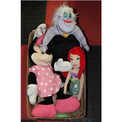 BOX W/ WALT DISNEY PLUSH " LITTLE MERMAID"