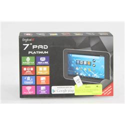 DIGITAL D2 PLATINUM ANDROID TABLET DUAL CAMERAS
