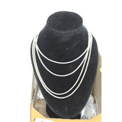 NEW 925 SILVER BOX LINK CHAIN