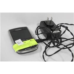 BLACKBERRY PHONE WITH CHARGER LOCKED TO TELUS