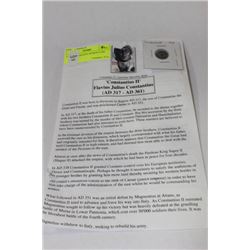 317-361AD ANCIENT ROMAN COIN