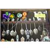 Image 3 : ESTATE SPOON CABINET FULL OF SPOONS, CHARM