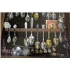 Image 6 : ESTATE SPOON CABINET FULL OF SPOONS, CHARM