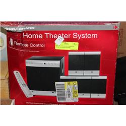 BOX W/ DURABAND COMPLETE HOME THEATRE SYSTEM