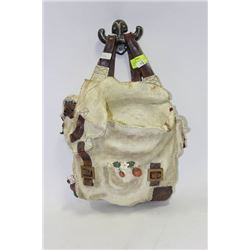 LARGE HEDGE HOG HANGING PLANTER