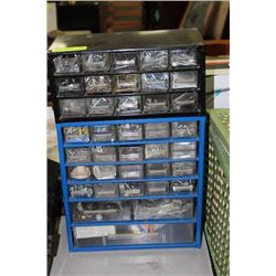 2 ORGANIZERS W/ CONTENTS