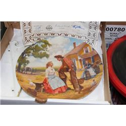 SET OF 4 COLLECTOR PLATES