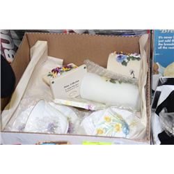 ROYAL ALBERT & ALLYN NELSON FINE CHINA CUP SET W/