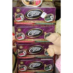 CESAR DOGFOOD, PRIME RIB AND TURKEY, CASE