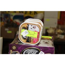 BUNDLE OF 5 CESAR DOG FOOD SINGLES